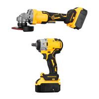 Набор аккумуляторного инструмента / Angle Grinder + Wrench (D)