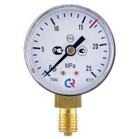 Манометр 25,0 МПа, углекислый газ