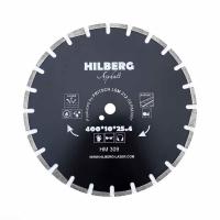 Диск алмазный отрезной 400*25,4 Hilberg Hard Materials Лазер асфальт HM309