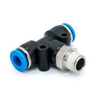 Фитинг цанговый ARMA T-образный 06-1/8"M-06 мм