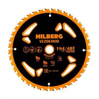 Диск пильный Hilberg Vezdehod 184*16*40Т*18 град. (reverse) HVR185