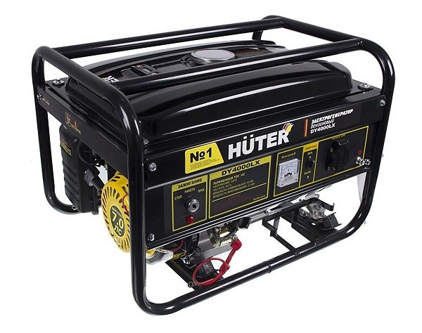 Электрогенератор DY4000LX- электростартер Huter 64/1/22