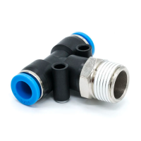 Фитинг цанговый ARMA T-образный 08-3/8"M-08 мм