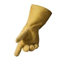 FoxWeld Краги спилковые термостойкие "Комфорт" (артикул 10-2000L, пр-во FoxWeld/КНР)