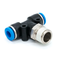 Фитинг цанговый ARMA T-образный 06-1/4"M-06 мм