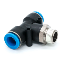 Фитинг цанговый ARMA T-образный 12-3/8"M-12 мм