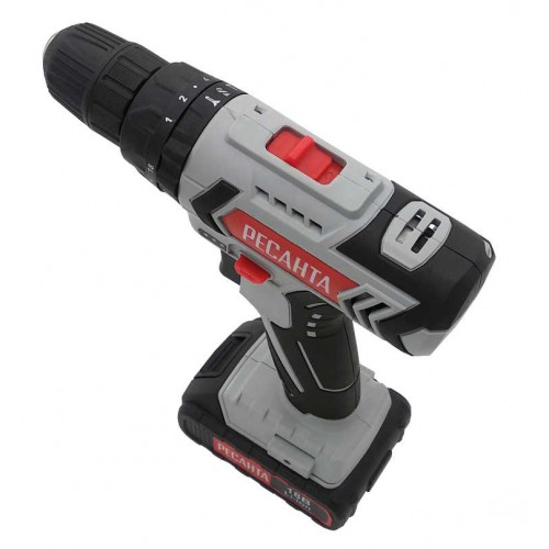 Дрель-шуруповерт аккумуляторная ДА-18-2ЛК-У Ресанта