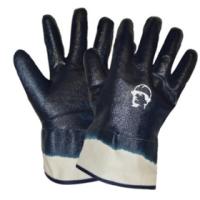 Перчатки хб с полным нитриловым покрытием,манжет крага (XL (10))