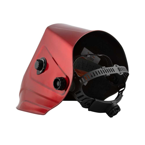 Маска сварщика GEFEST "красная" без коробки (ф-р 9500V, пр-во FoxWeld),без коробки