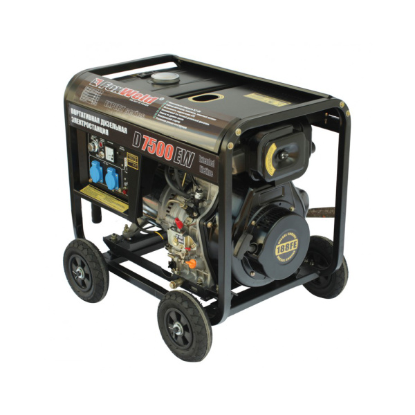 Дизельный генератор Foxweld D7500EW (пр-во FoxWeld/КНР)