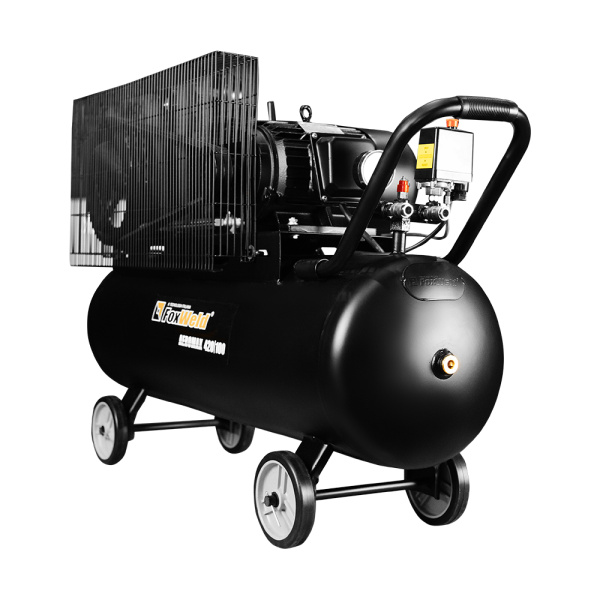 Масляный ременной компрессор AEROMAX 420/100 (пр-во FoxWeld/КНР)