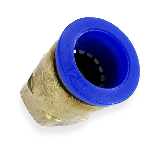 Фитинг цанговый ARMA прямой металлический 12мм, внутренняя резьба 1/4"