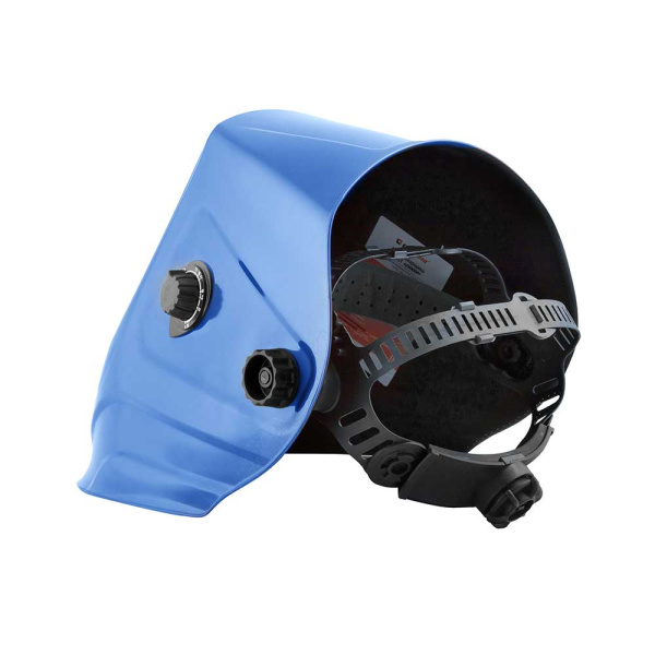 Маска сварщика GEFEST "синяя" (ф-р 9500V, пр-во FoxWeld) без коробки