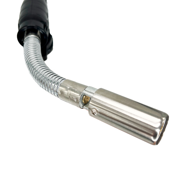 Газовая горелка с пьезоподжигом на баллон, цанговое соединение, гибкое сопло ARMA AT-250F