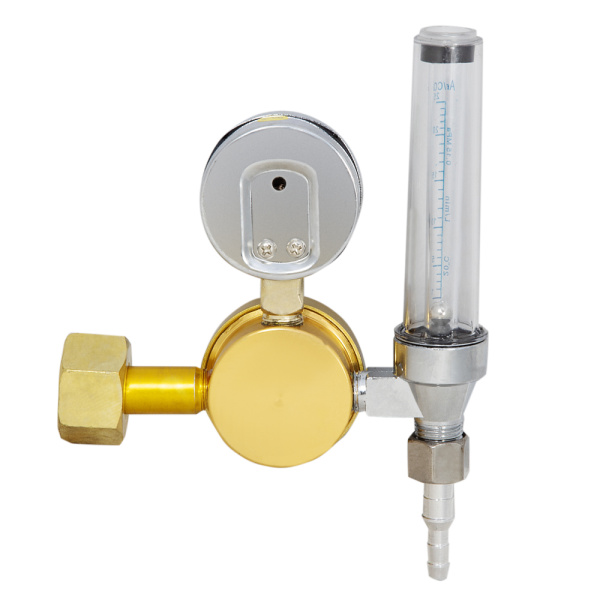 Регулятор VARTEG УРГ-40 (Cu) (аргоновый/углекислотный, 1 манометр, 1 ротаметр, ( вентиль)