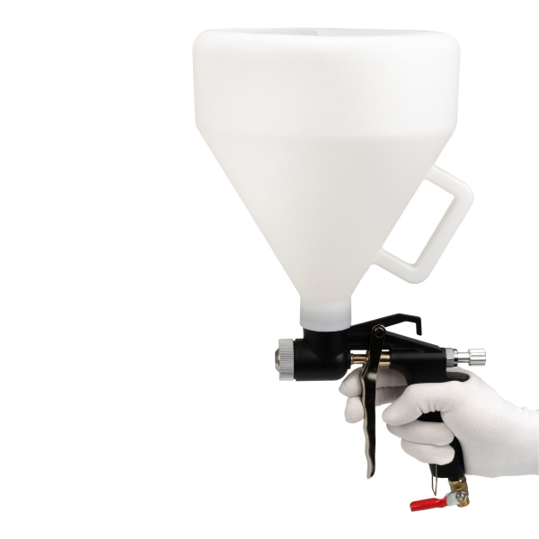 Краскопульт ARMA FR-301 грунтовочный (4,6,8 мм 3,5-5 атм.) нейлоновый бак