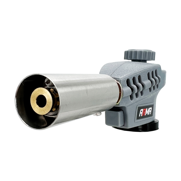 Газовая горелка с пьезоподжигом на баллон, цанговое соединение ARMA AT-930