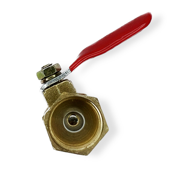 Краник шаровой ARMA латунный резьба внутренняя наружная 3/8"