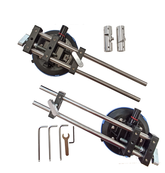 Система угловой фиксации плитки с двумя вакуумными присосками 180 мм, 282004