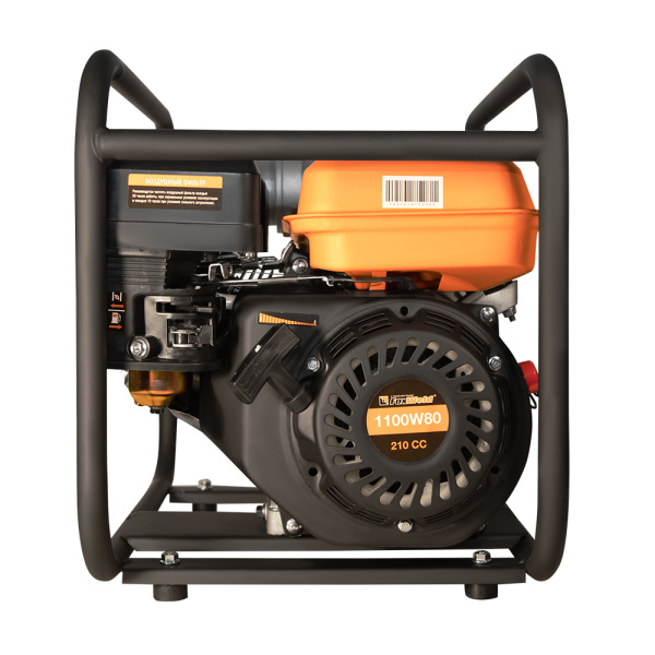 Мотопомпа бензиновая FoxWeld 1100W80