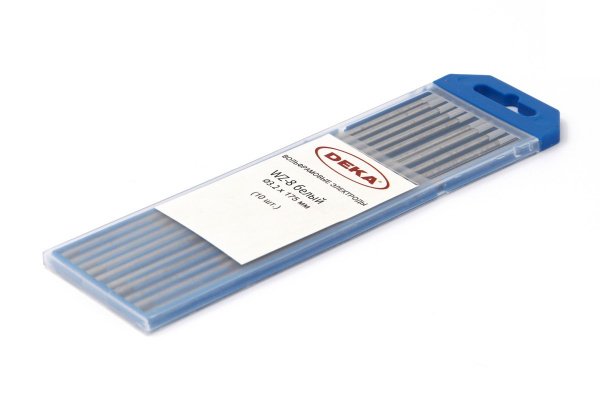 Вольфрамовый электрод DEKA WZ-8 белый 3,2 мм (10 шт в уп.)