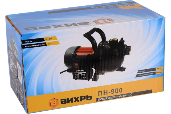 Поверхностный насос ПН-900 Вихрь 68/4/2
