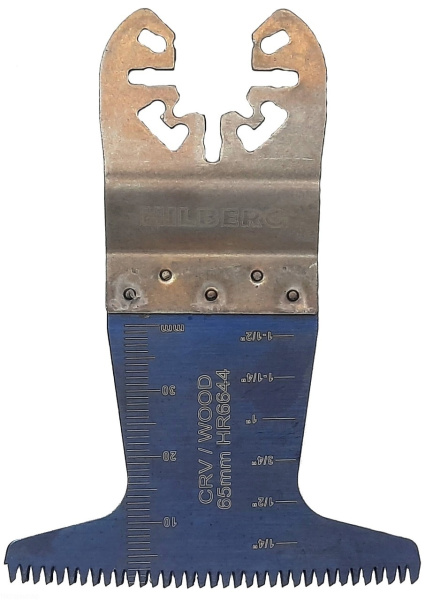 Полотно пильное погружное по древесине Hilberg Cr-V 65*40*14TPI HR6644