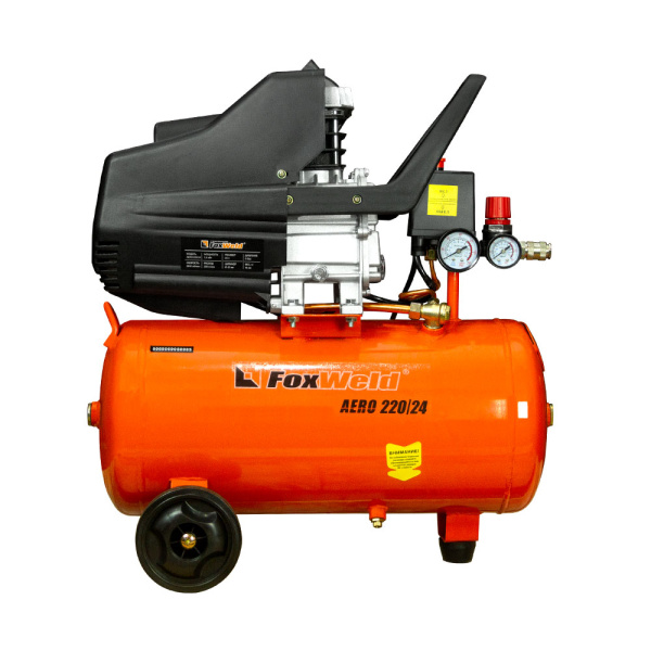 Масляный коаксиальный компрессор AERO 220/24 с комплектом (пр-во FoxWeld/КНР)