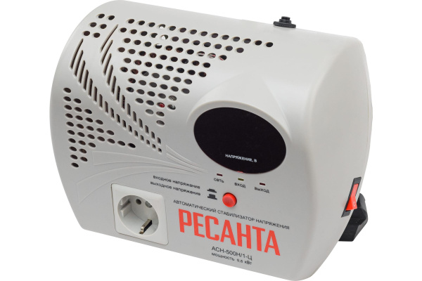 Стабилизатор напряжения РЕСАНТА АСН-500Н1/1-Ц