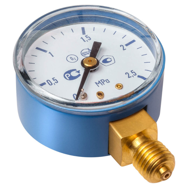 Манометр 2,5 МПа, кислород