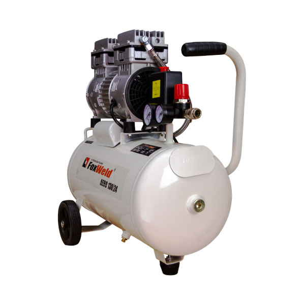 Безмасляный коаксиальный компрессор AERO 130/24 oil-free (пр-во FoxWeld/КНР)