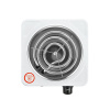 Плита настольная электрическая, 1-конфорочная, спиральная, белая ECP-1000