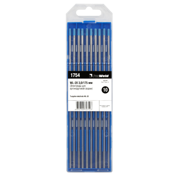 Вольфрамовый электрод WL-20 3,0мм / 175мм (1шт.) FoxWeld