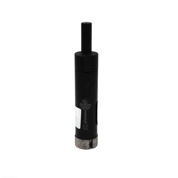 Коронка алмазная по керамограниту 22 мм Серебрянная пайка GCB771