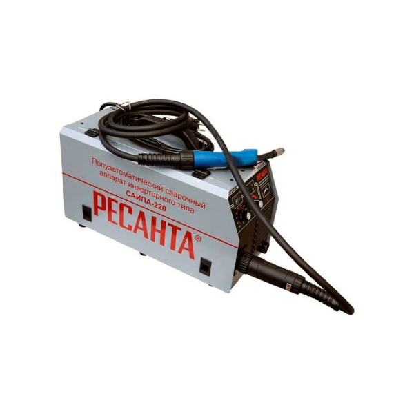 Инверторный полуавтоматический сварочный аппарат РЕСАНТА САИПА-220