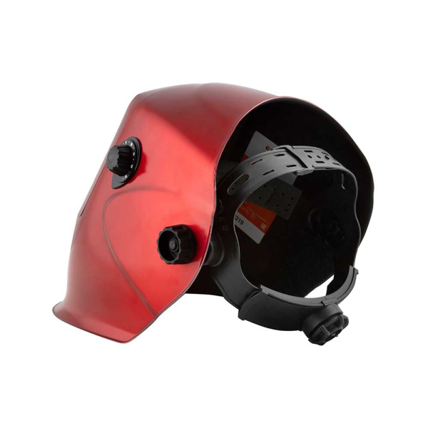 Маска сварщика КОРУНД-2 "красная" (ф-р 7100V), без коробки