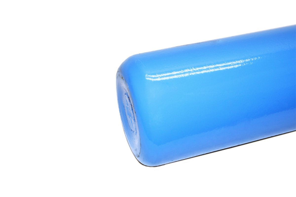 Баллон 20 л (159) (плоск. дно, синий, W27.8, с кольцом) Кислород с ВК