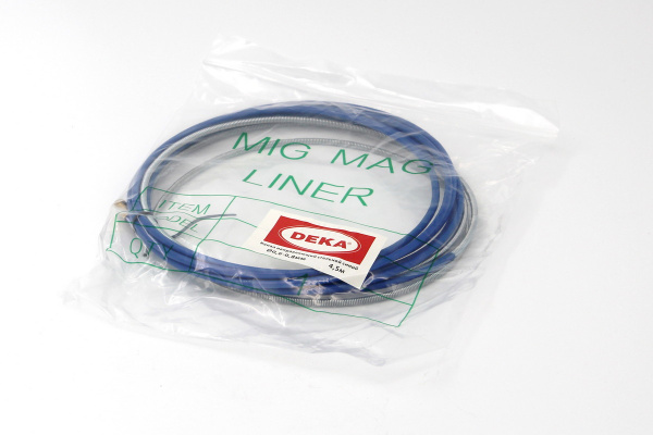 Канал направляющий стальной DEKA 4.5 м синий d 0,6-0,8 мм (10 шт в уп.)