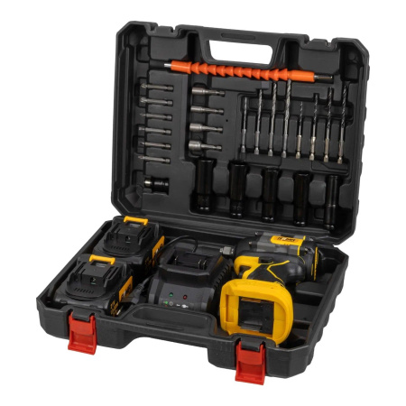 Гайковерт аккумуляторный ARMA AWR-2145, с набором аксессуаров