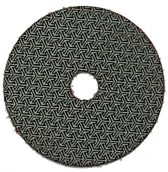 Алмазный гибкий шлифовальный гальванический круг "Черепашка" Hilberg 100 мм № 100, 560100