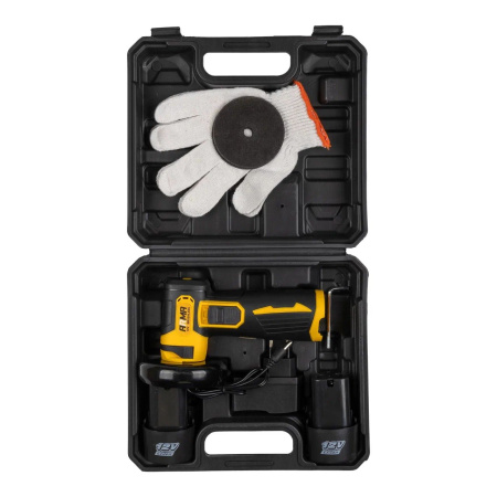 Угловаяя шлифмашина, аккумуляторная ARMA AMG-1000B, с набором аксессуаров