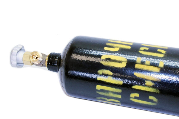 Баллон для газов 20 л W27,8 крашеный, с вентилем ВК-1 (Сварочная смесь) бесшовный