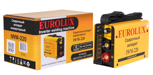 Сварочный аппарат инверторный IWM220 Eurolux
