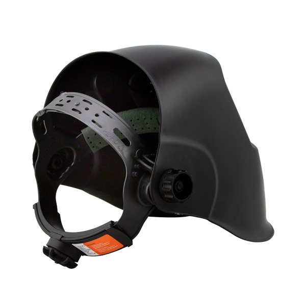 Маска сварщика КОРУНД "черная" (ф-р АСФ 4/9-13 с внеш. рег., пр-во FoxWeld) ,без коробки