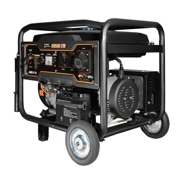 Бензиновый генератор FoxWeld Expert G9500 EW в компл. с блоком автоматики