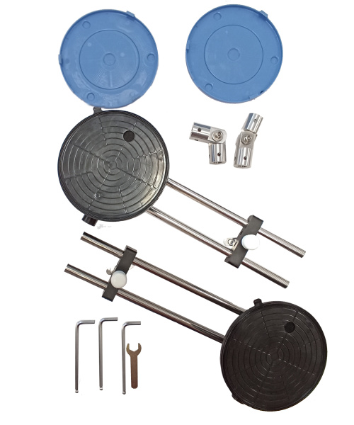 Система угловой фиксации плитки с двумя вакуумными присосками 180 мм, 282004